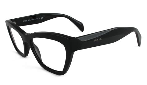 prada black eyeglasses